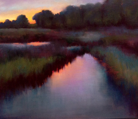Beth Williams - "Summer Evening Creek"
