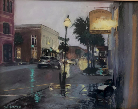 Rainy Dusk On E. Bay