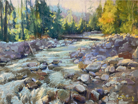Mountain River by Sebastian Ilczuk